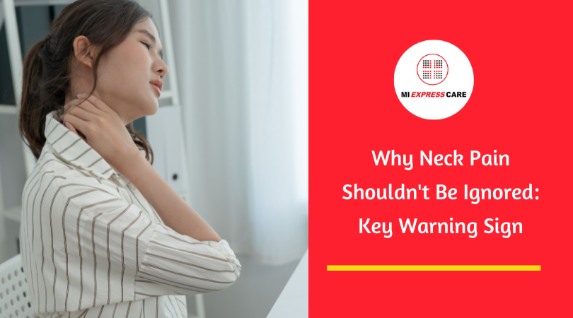 Why Neck Pain Shouldn't Be Ignored: Key Warning Sign