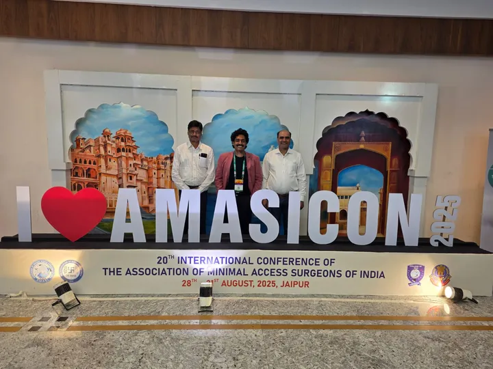 Dr. Kapoor at AMASICON 2025, the 20th International Conference of AMASI, Jaipur