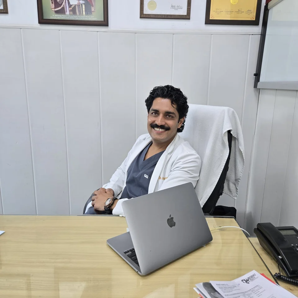 Dr. Abhimanyu Kapoor at Regency Hospital, Kanpur