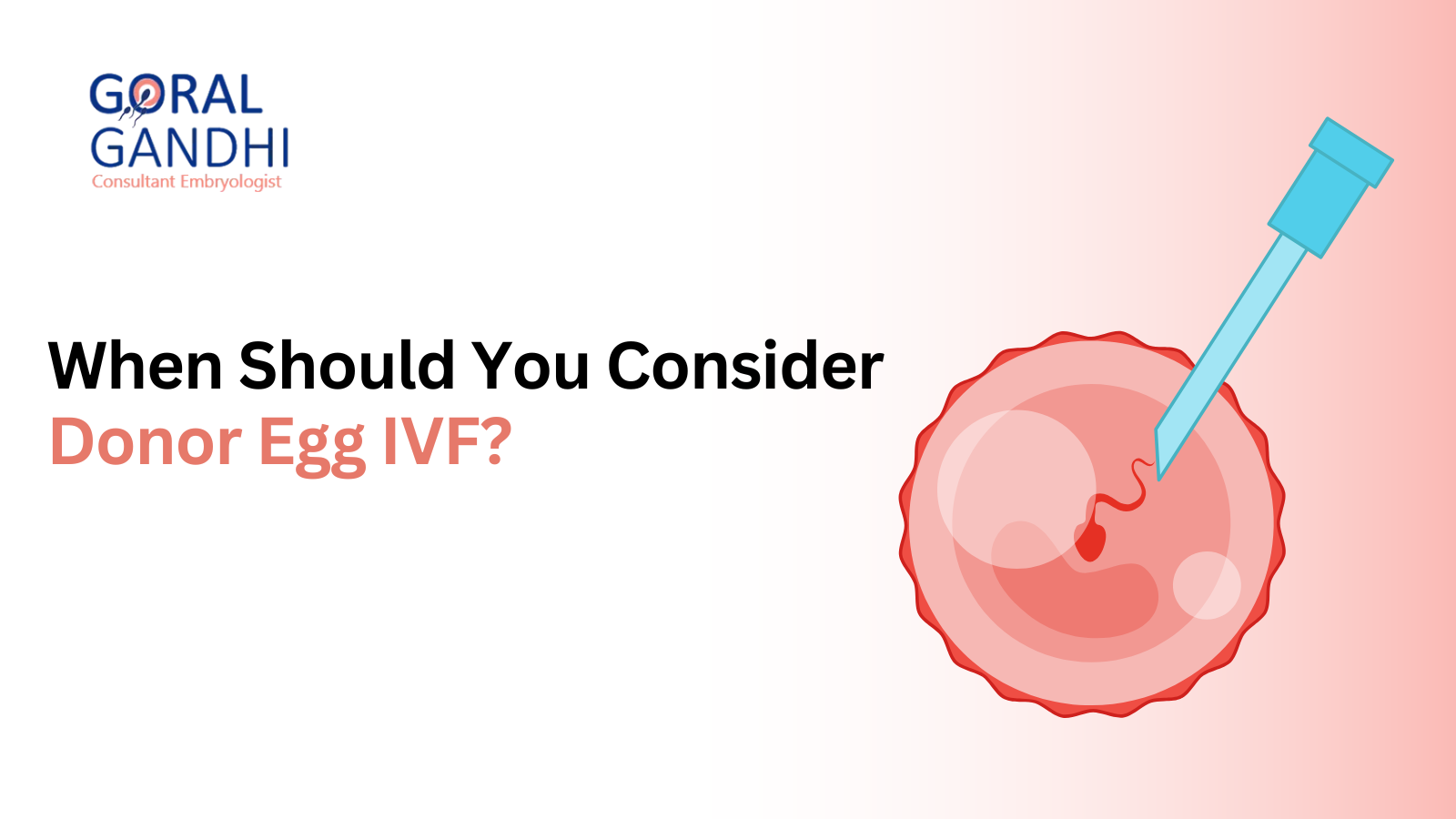 When Is Donor Egg IVF Recommended in Fertility Treatment and What Does It Mean for Your Journey?