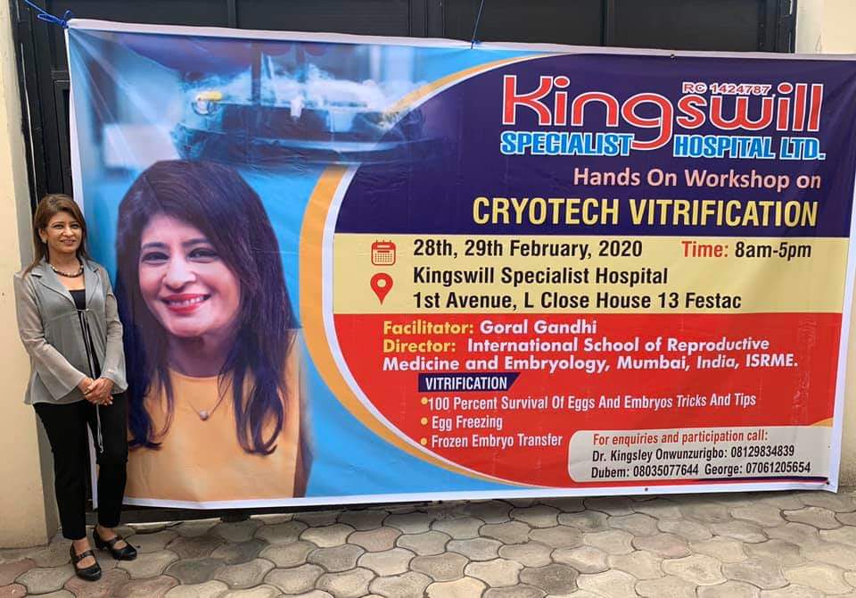 Vitrification workshop in Lagos ,Nigeria