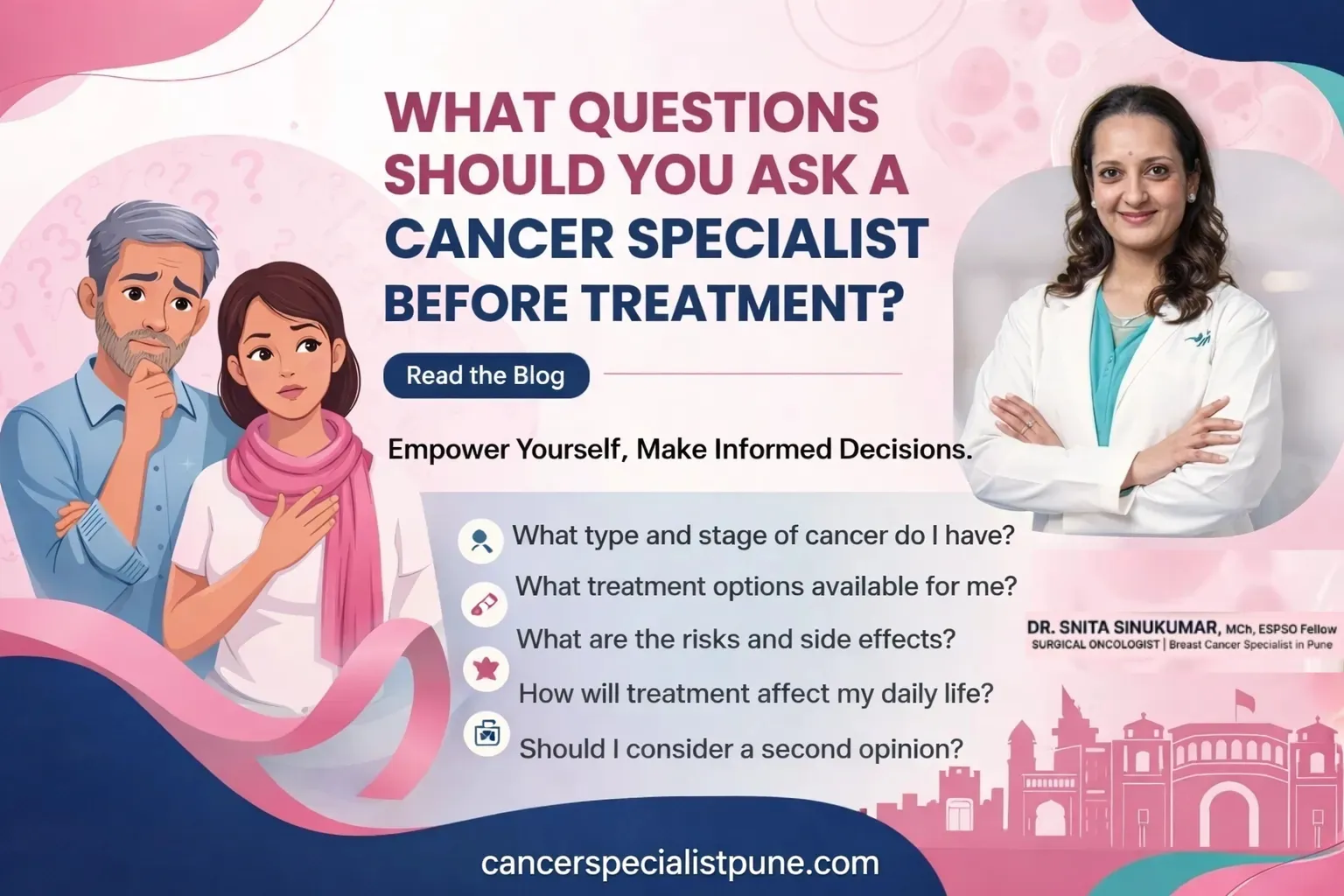Cancer consultation and treatment planning guide Questions to ask cancer specialist before treatment