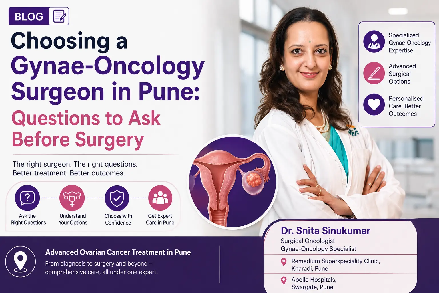 Choosing a Gynae-Oncology Surgeon in Pune: Questions to Ask Before Surgery