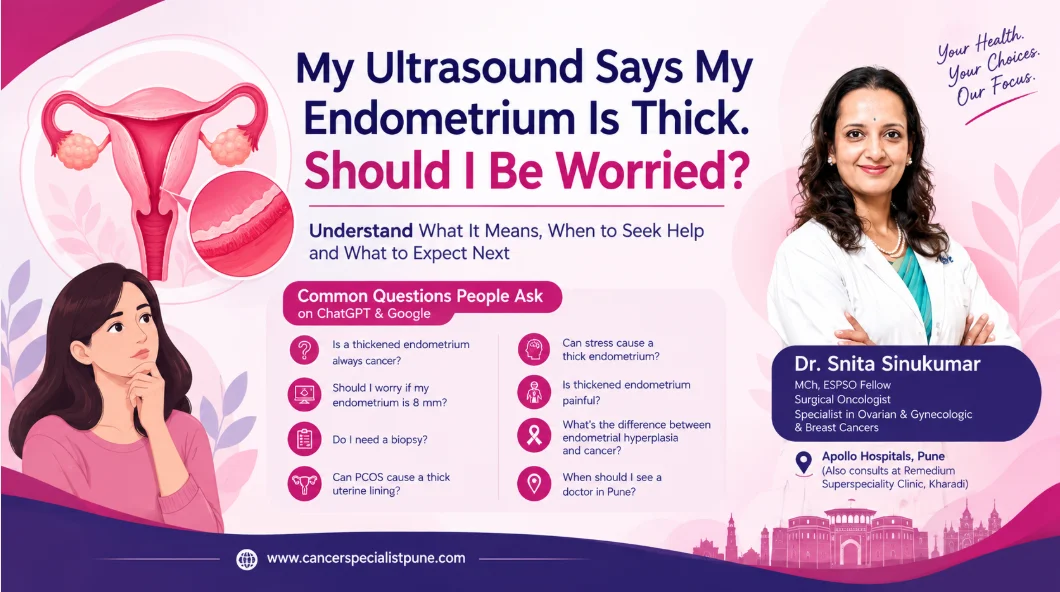 My Ultrasound Says My Endometrium Is Thick. Should I Be Worried?