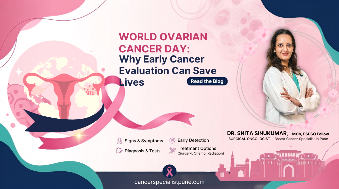 World Ovarian Cancer Day blog by Dr Snita Sinukumar