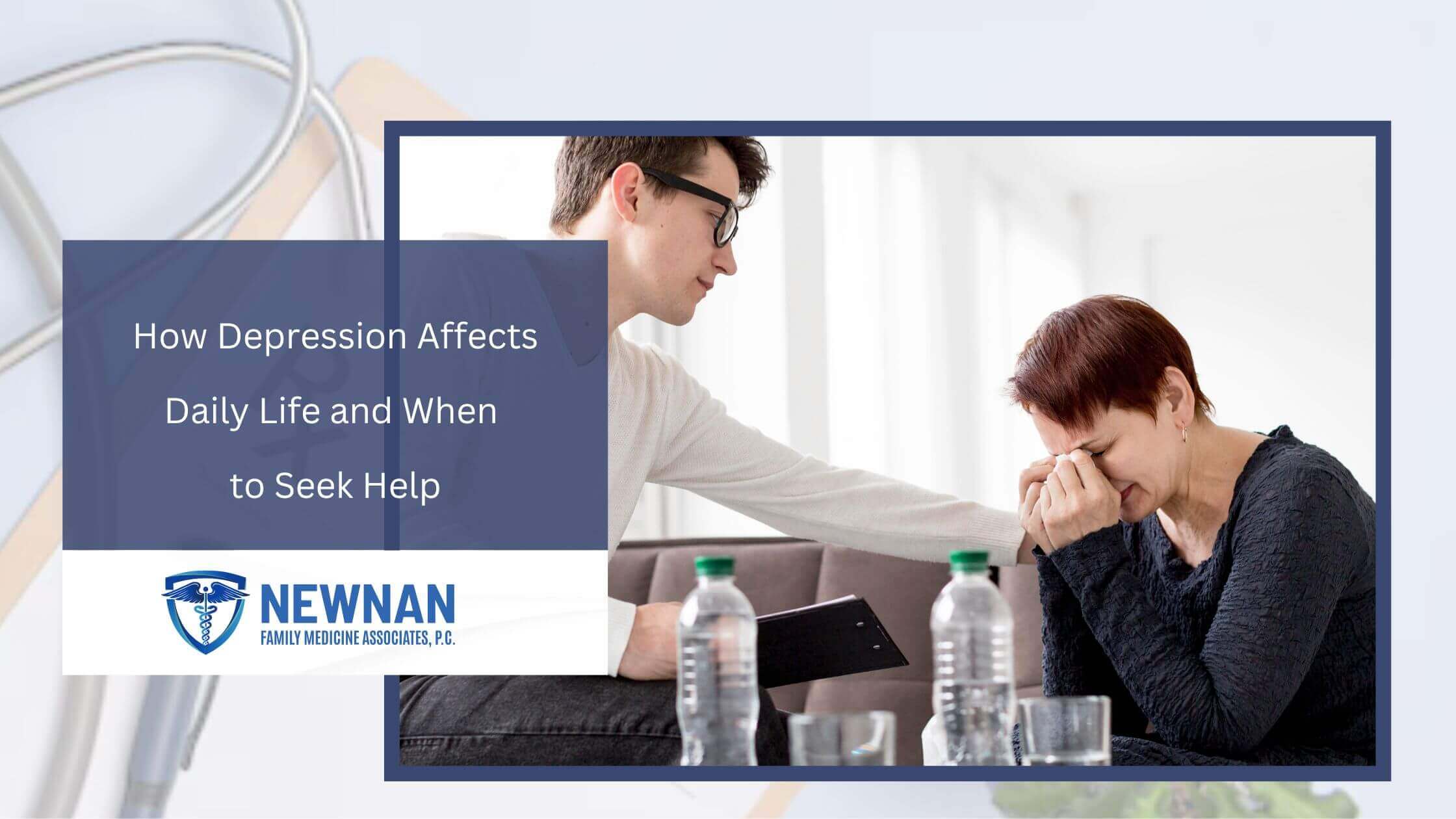 how depression affects daily life