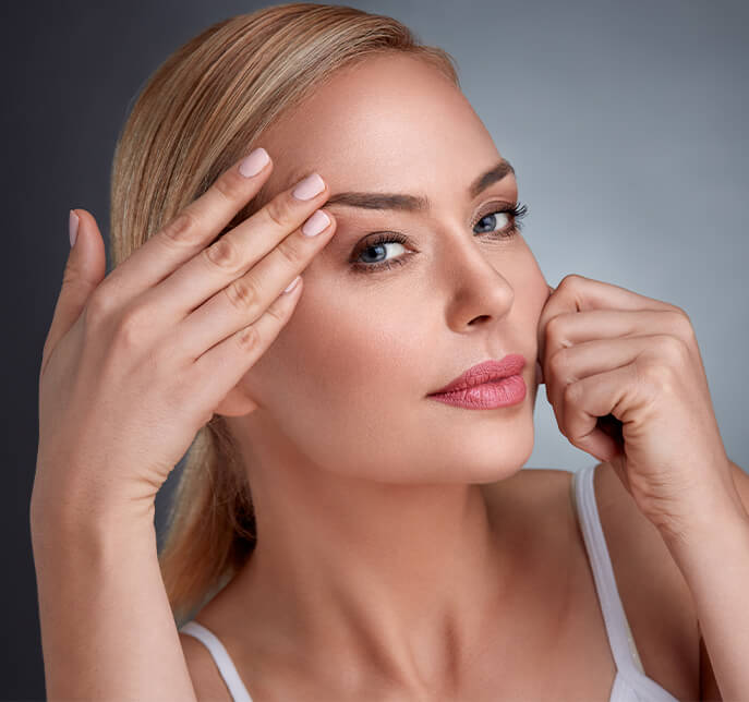 What body areas can be treated with skin tightening?