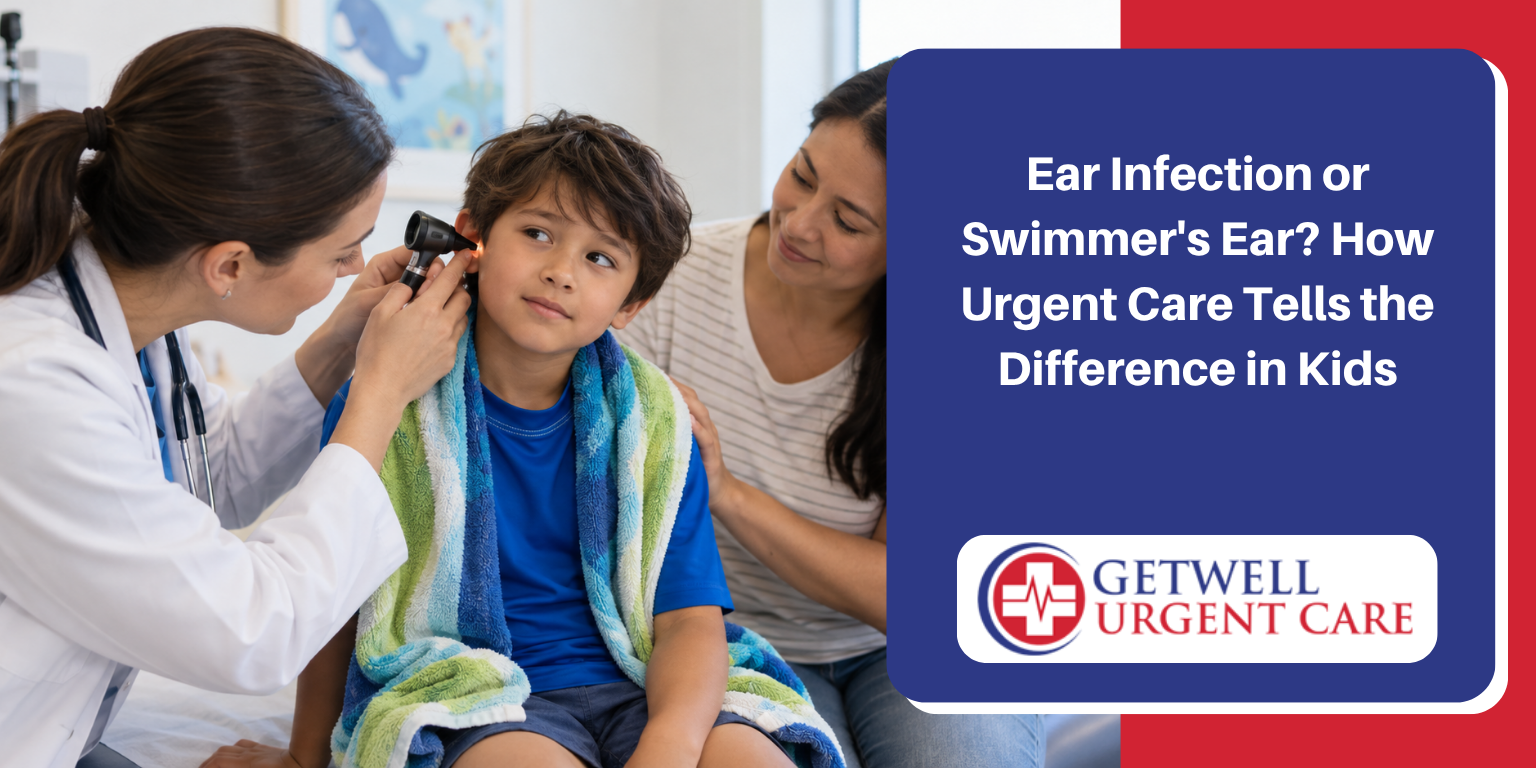 ear infection vs swimmer's ear