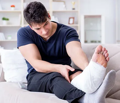Minor fractures and bone injuries