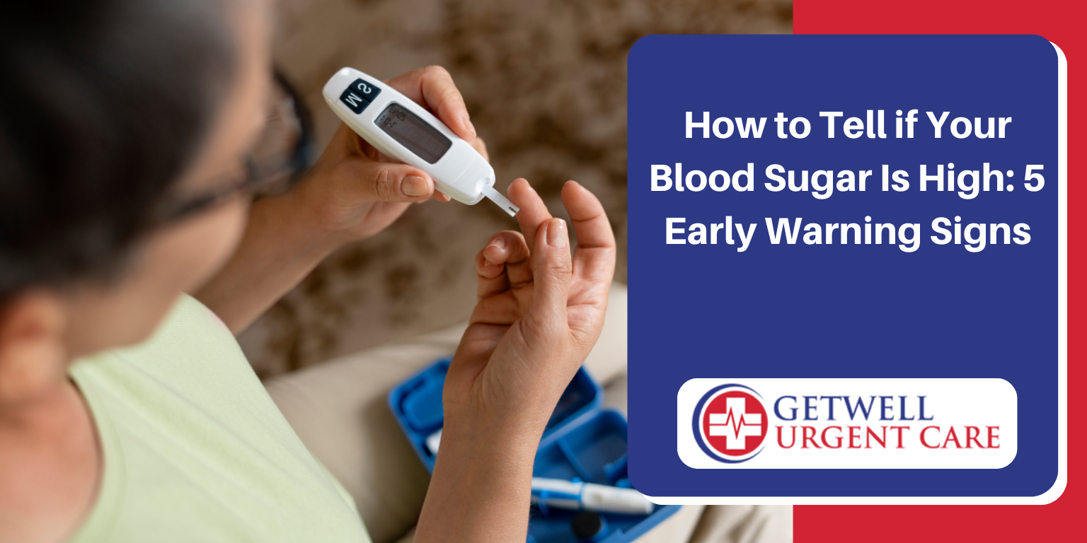 how to tell if your blood sugar is high