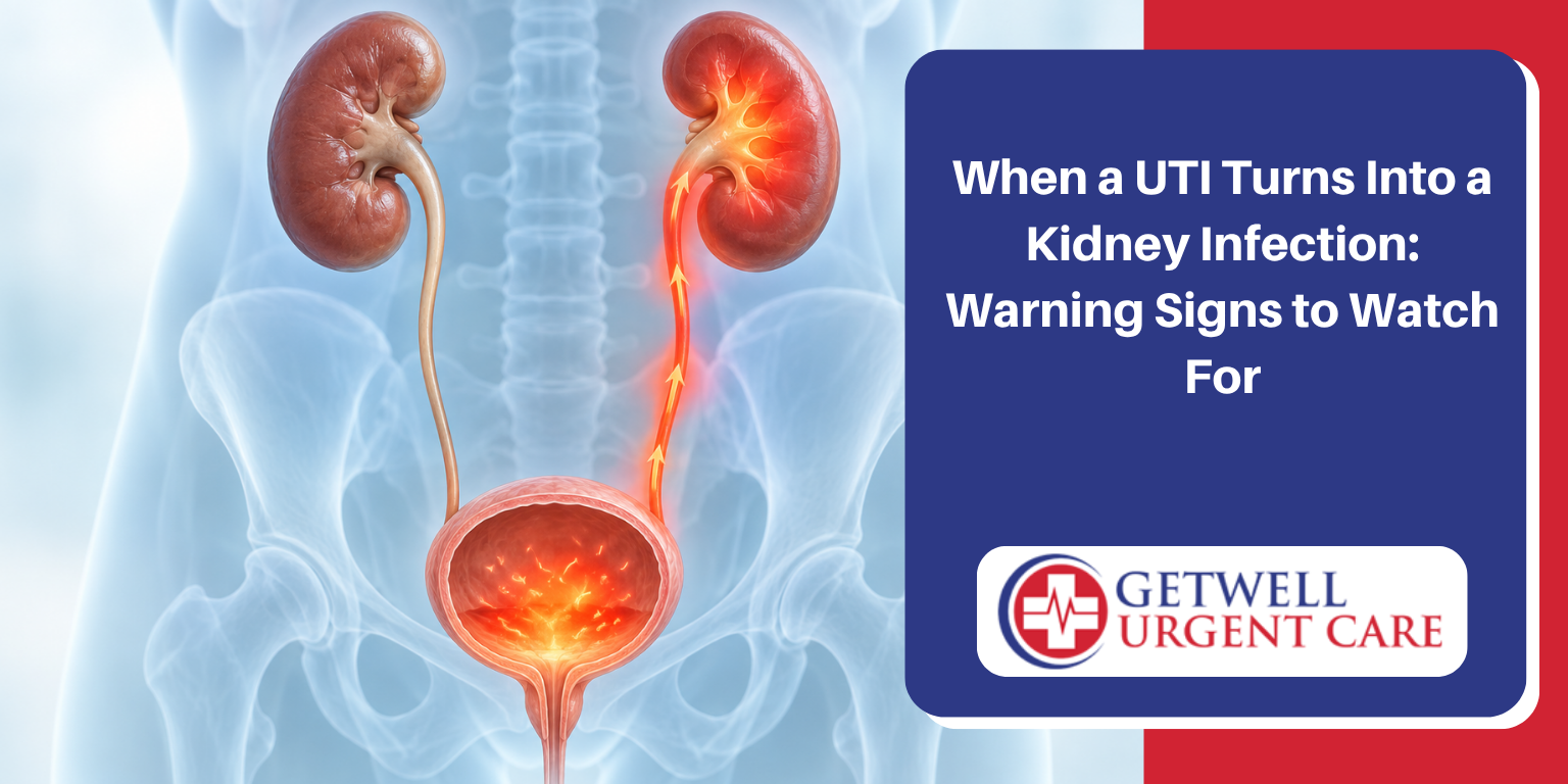 uti turning into kidney infection