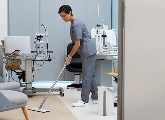 Facilities and Support Services in Patient Rooms at V Cure Hospital