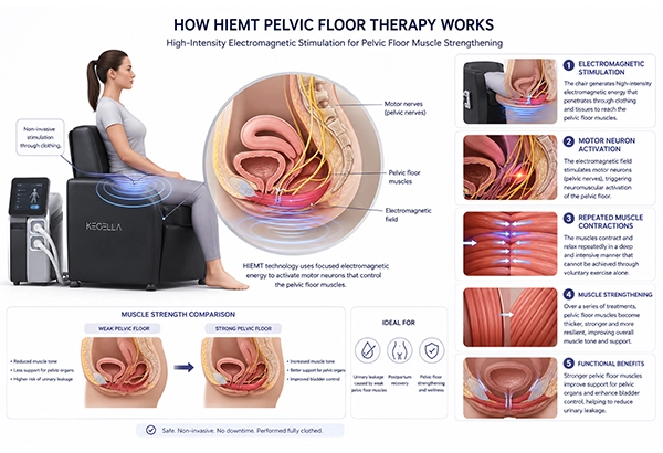 Doctor discussing pelvic floor treatment plan and progress at Mayflower