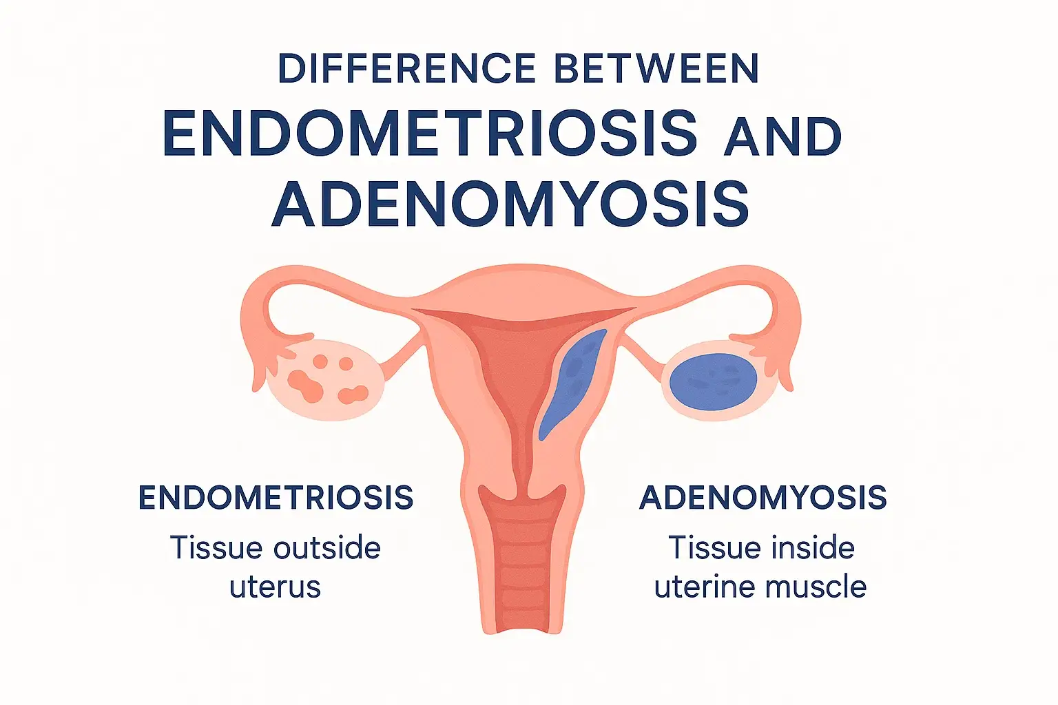 Difference Between Endometriosis and Adenomyosis: What You Should Know