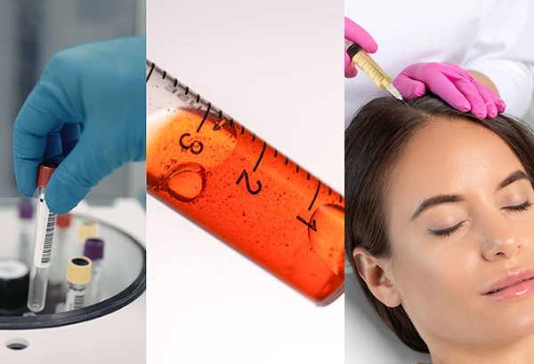 PRP therapy for hair regrowth at Mayflower Aesthetics