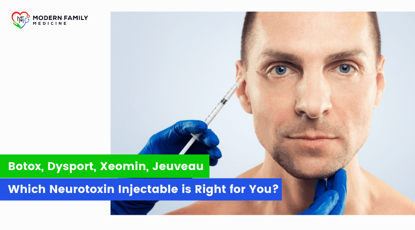 Botox, Dysport, Xeomin, Jeuveau - Which Neurotoxin Injectable Is Right for You?