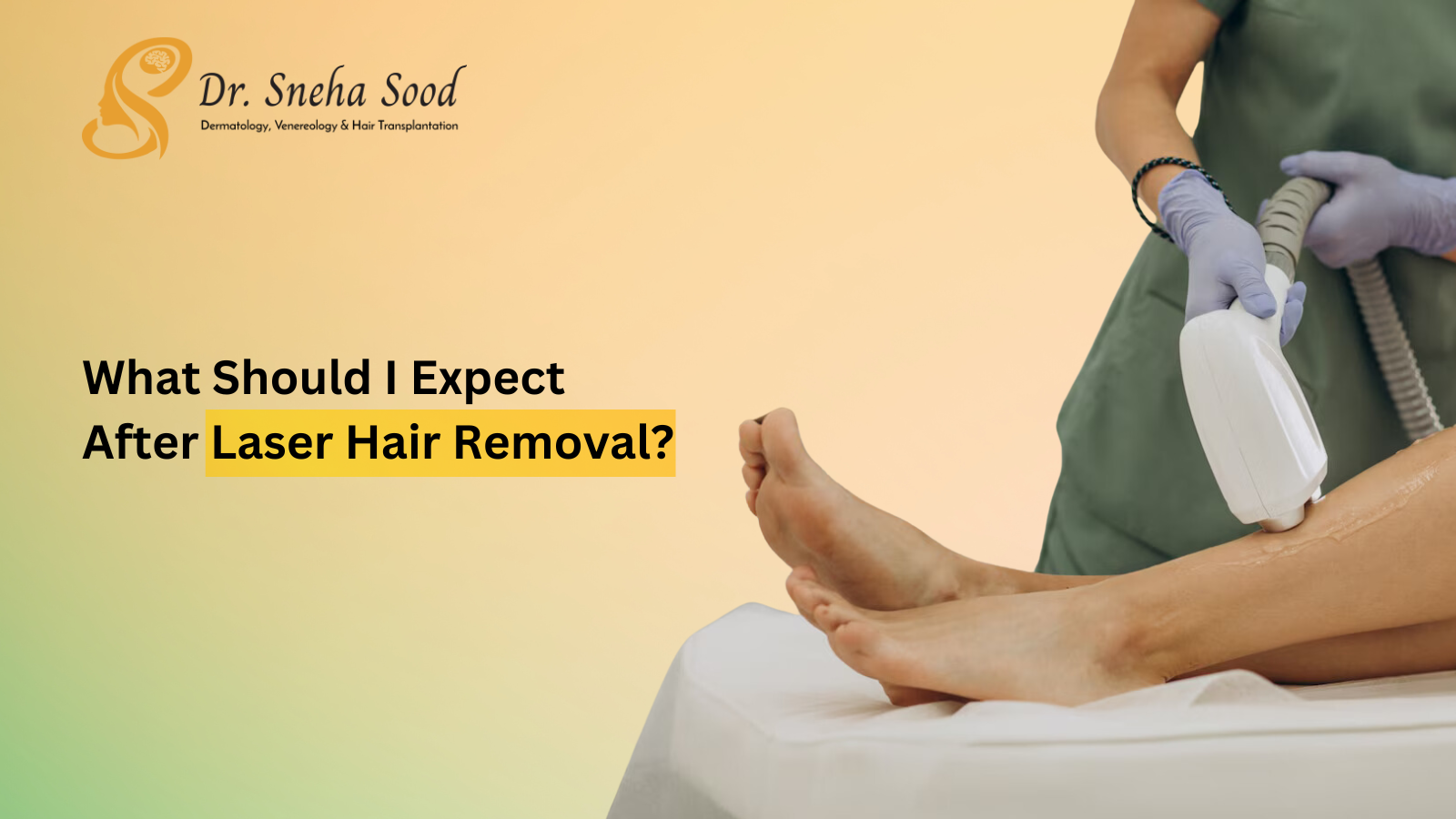 expectations after laser hair removal