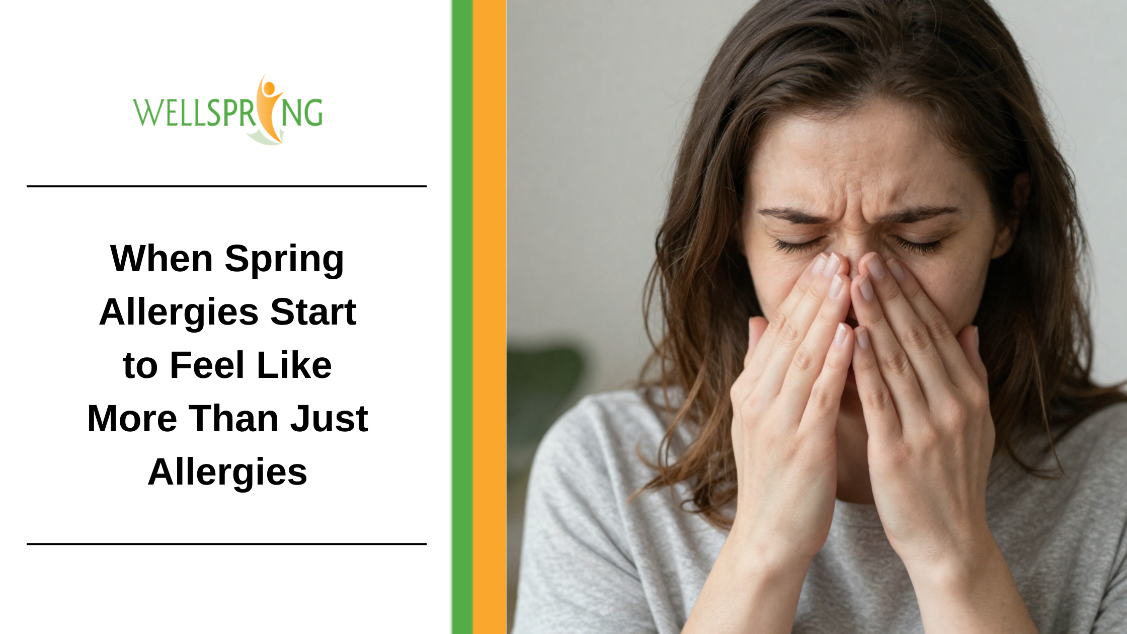 When Spring Allergies Start to Feel Like More Than Just Allergies