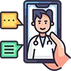 Virtual consultation session representing telepsychiatry in Chicago, IL for accessible mental health care