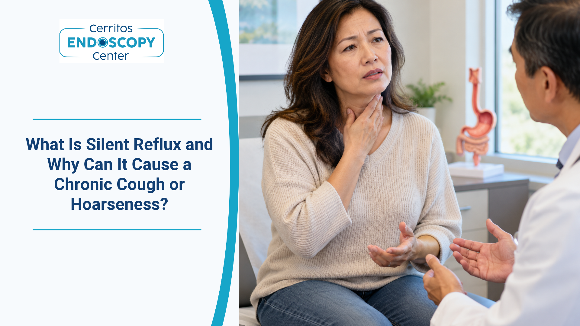 What Is Silent Reflux and Why Can It Cause a Chronic Cough or Hoarseness?